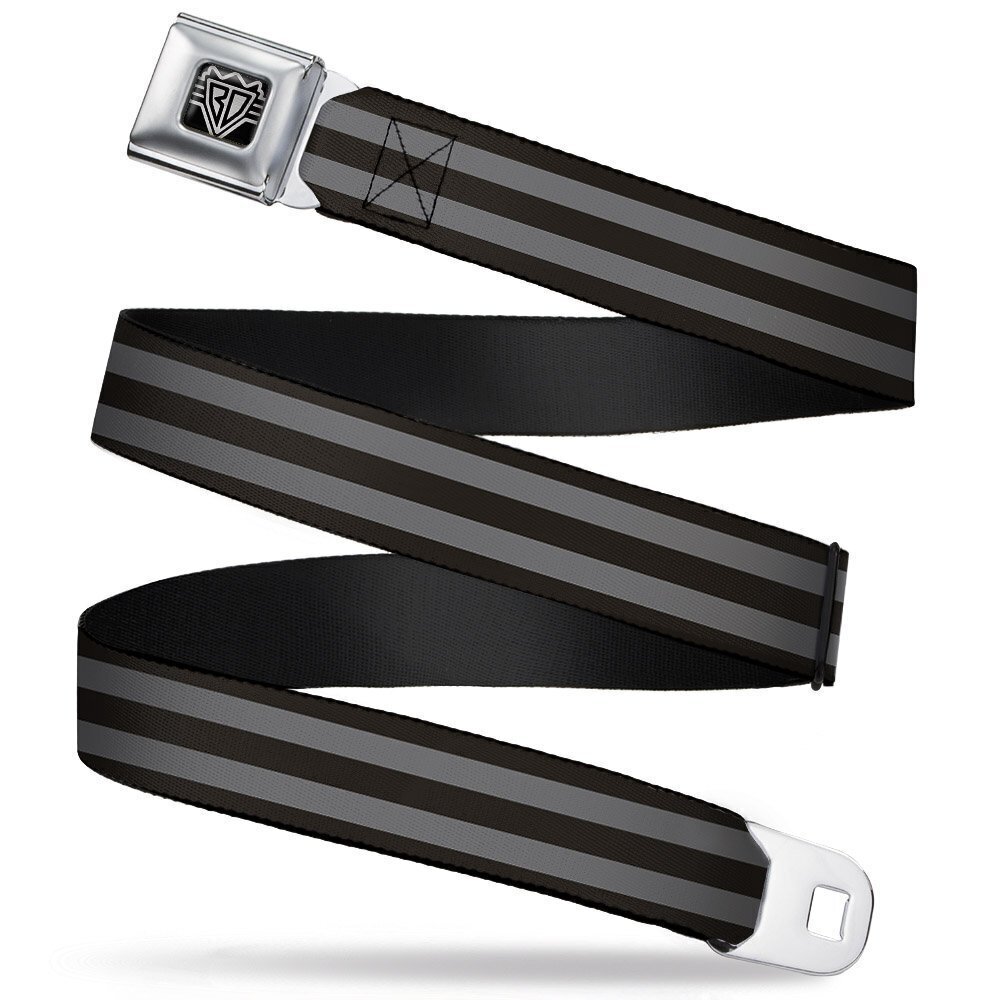 9961 Seatbelt Belt Stripes Regular, Multicolor, 1.5" Wide-24-38 Inches in